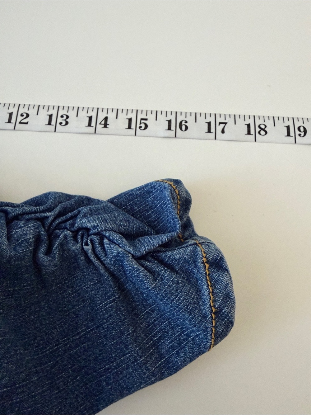 Last Kiss Y2K Indie Cropped OpenFront Denim Jacket XL Ruched Sleeves Alternative - Picture 15 of 15